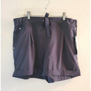 MPG Grey Stretch Short Size Large NWT
